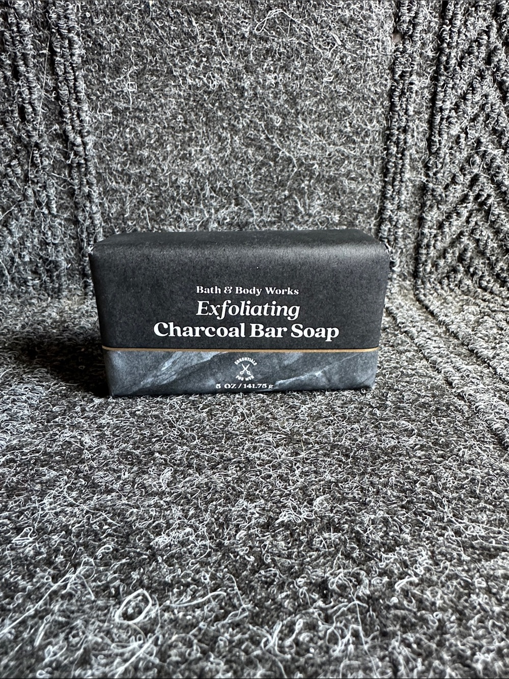 Bath & Body Works Essentials for Men Exfoliating Charcoal Bar Soap
